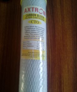 5 Micron Carbon Block CTO Filter Cartridge Slim 20"