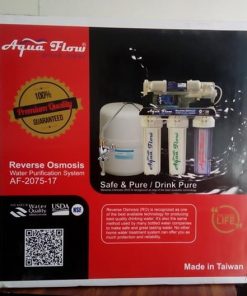 Alternative view of Aqua Flow 6 Stage Reverse Osmosis Water Purification System AF-2075-17 100GPD
