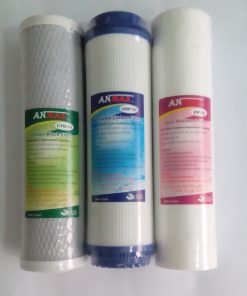 Anmax Water Filter Cartridge Set (Pp-10 + Cto-10 + Udf-10) 3 In 1 Bundle Made In Taiwan