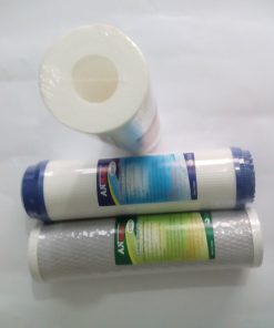 Anmax Water Filter Cartridge Set (Pp-10 + Cto-10 + Udf-10) 3 In 1 Bundle Made In Taiwan - Image 3