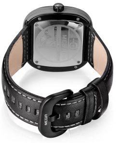 MEGIR MONTRE SPORT WATCH FOR MEN - Black Orange - Image 3