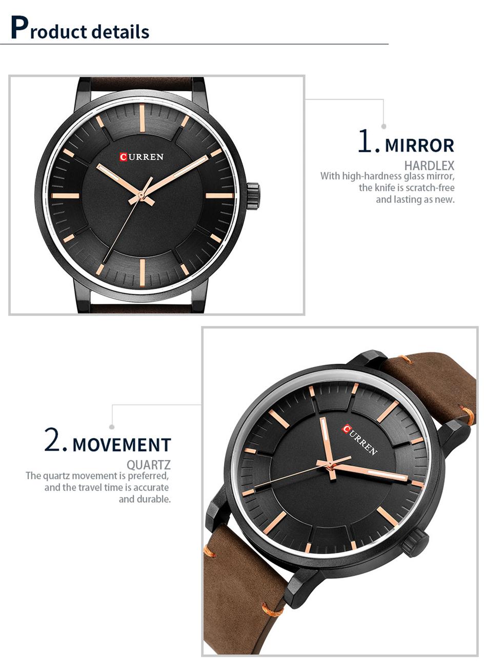 Stylish CURREN 8332 Men's Watch.