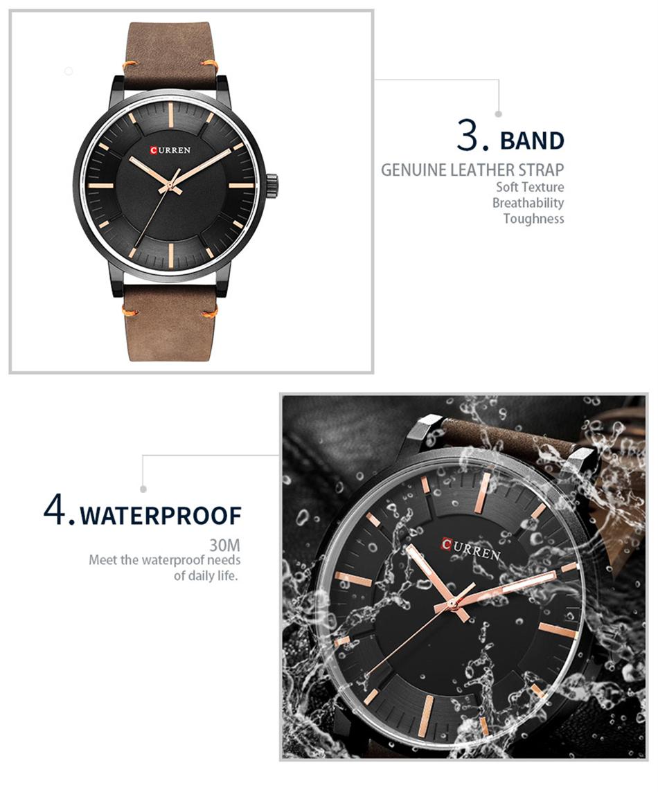 Stylish CURREN 8332 Men's Watch.